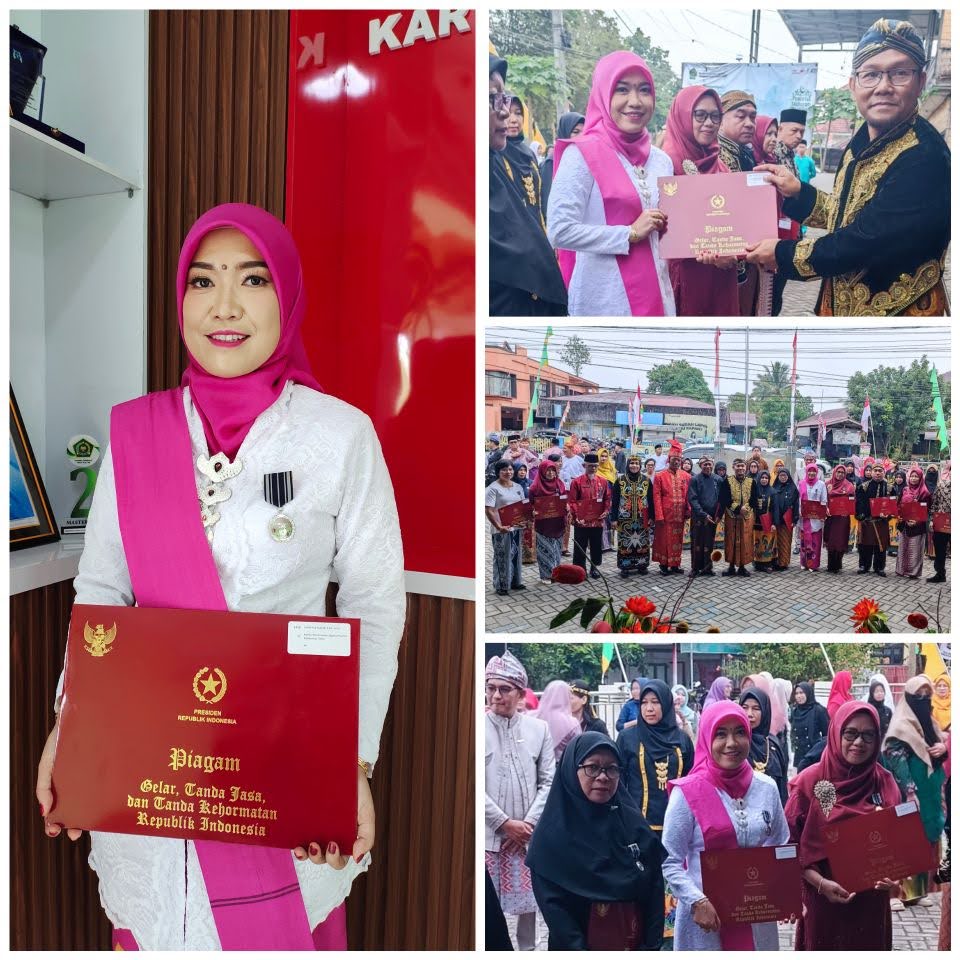 Kepala MAN 2 Kukar Terima Tanda Kehormatan Satyalancana Karya Satya ke XX